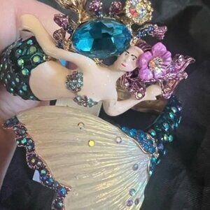 Betsey Johnson Jeweled Mermaid Bracelet